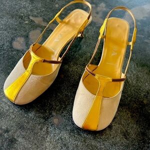 Vintage Prada Slingback Size 37 1/2
